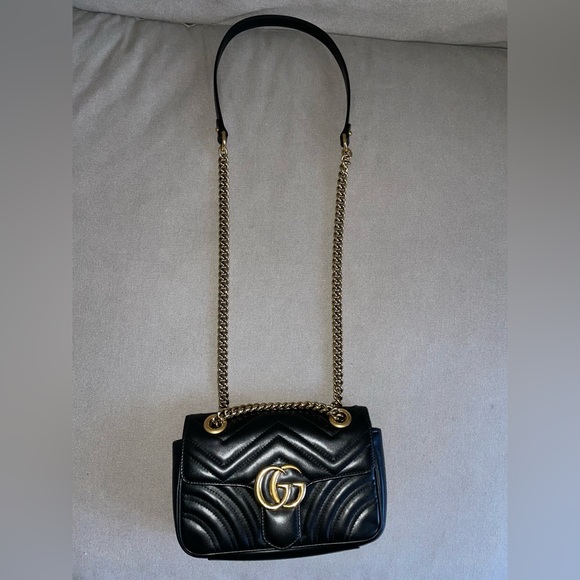 GUCCI - GG Marmont matelassé mini bag - Picture 2 of 16